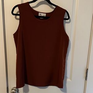 Maggie Sweet Women's Sleeveless Tank Top - Rich Brown